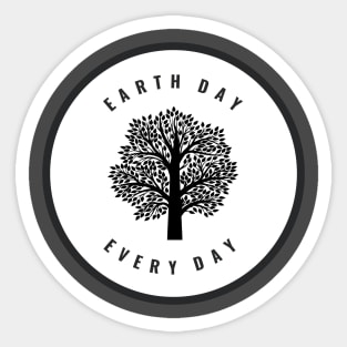 Earth Day Every Day Sticker